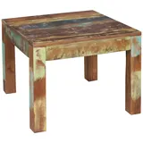 KADIMA DESIGN Rustikaler Couchtisch 60 x 60 x 47 cm Braun