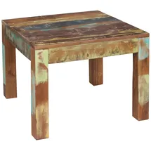 KADIMA DESIGN Rustikaler Couchtisch 60 x 60 x 47 cm Braun