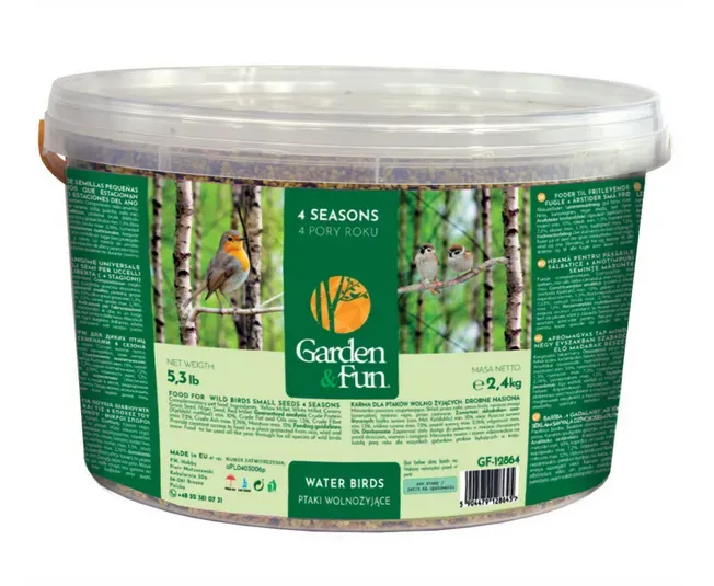 GARDEN FUN Futter für frei lebende Vögel 2,4kg (Rabatt für Stammkunden 3%)