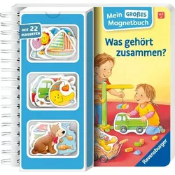 Ravensburger Mein großes Magnetbuch: Was gehört zusammen?