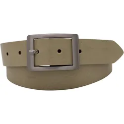 Ledergürtel, Gr. 115, beige, , 31315713-115