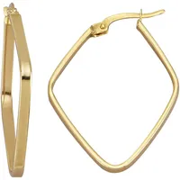 Firetti Paar Creolen »Schmuck Geschenk Gold 375 Ohrschmuck Ohrringe«,