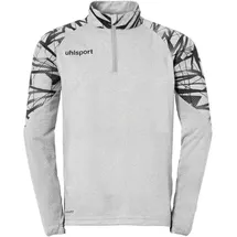 Uhlsport Goal 25 1/4-Zip Trainings-Top Herren dark grau melange/schwarz M