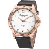 EICHMÜLLER Herrenuhr RE1043 Rose-Weiss-braun 44 mm