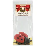 marzipan-nougat Marzipan Glückskäfer in Geschenkfolie 45 g