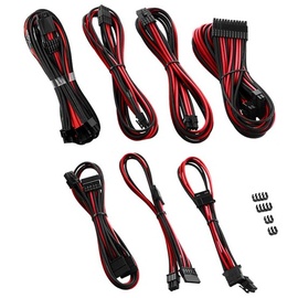 CableMod C-Series Pro ModMesh 12VHPWR Cable Kit for Corsair RM RMi RMx (Black Label) - Black and Red