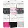 TupTam Strumpfhose Mädchen Bunt Gemustert 6er Pack – Warme Strickstrumpfhosen für Herbst und Winter, Farbe: Farbenmix 2, Größe: 92-98 - 92-98