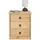 CARO-Möbel Nachtschrank Barrio 47 x 57 x 37 cm Braun