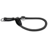 LIONTO Hunde-Halsband Zug-Stop schwarz 55 cm