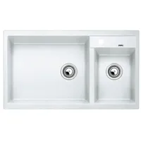 Blanco Metra 9 links weiß + Handbetätigung