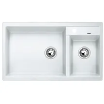 Blanco Metra 9 links weiß + Handbetätigung