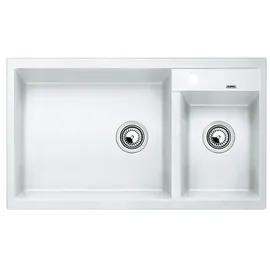 Blanco Metra 9 links weiß + Handbetätigung