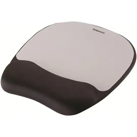 Fellowes Mauspad mit Handgelenkauflage Memory Foam silber