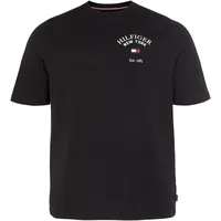 TOMMY HILFIGER Big & Tall T-Shirt »BT-ARCH VARSITY TEE-B«, Gr. XXXL, Black, , 90517220-XXXL