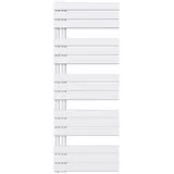 doporro Badheizkörper 500 x 1310 mm 440 W weiß Seitenanschluss