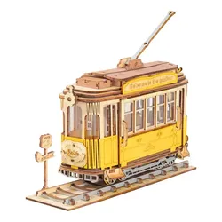 Bausatz - Straßenbahn (aus Holz)