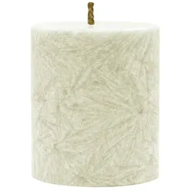 Kerzenfarm Hahn Stearin Stumpenkerze 75 x 64 mm elfenbein
