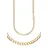 FIRETTI Collierkettchen FIRETTI "Schmuck Geschenk Gold 333 u. 585 Armband Kette Panzerkette diamantiert" Gr. 21, gold (gelbgoldfarben), Halsketten, Damen, 21, Gelbgold 585, B: 5mm, Made in Germany, B:5mm