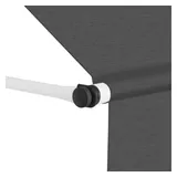 vidaXL Klemmmarkise 300 cm anthrazit
