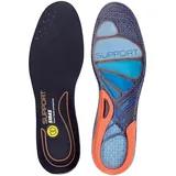 SIDAS Cushioning Gel Support-einlegesohlen Sohlen, Blue/Orange, 39-41 (M ) EU
