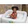 BESTWAY Baby Planschbecken weiß mit Schildkröte 86 x 86 x 24 cm