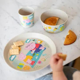 Koziol Connect Peppa Pig Geschirr-Set 3-tlg. sand