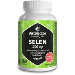 Selen 200 ug hochdosiert vegan