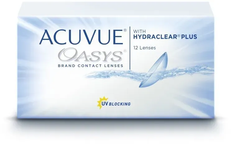 Acuvue Oasys 12-er - DIA:14.00 BC:8.40 SPH:+6.50