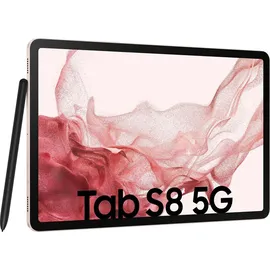 Samsung Galaxy Tab S8 11" 128 GB Wi-Fi + 5G Pink Gold