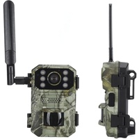 Goshyda Wildkamera, 4K 14MP 4G LTE Wildjagdkamera mit Solarladepanel, Nachtsicht, IP66 Wasserdicht, 120° Weitwinkel, für Wildtierüberwachung Im Freien