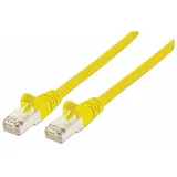 Intellinet Network Solutions Intellinet 740838 Netzwerkkabel, mit -Rohkabel, S/FTP (S/FTP, CAT7, 2 m Gelb Folienschirm, Geflechtschirm, Geschirmt, Halogenfrei 1St.