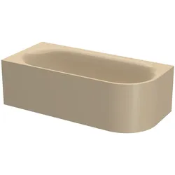 Bette oval Badewanne „BetteLux Oval IV Silhouette“ 185 × 85 cm in Bahamabeige