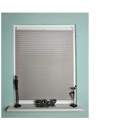 Schmidt Plissee Uni 70 x 130 cm Polyester Grau