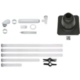 Vaillant Brennwert Abgassystem Komplettpaket, DN 60/100, für 10m Schacht