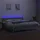 vidaXL Boxspringbett 200 x 200 cm Hellgrau