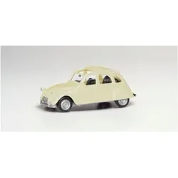 HERPA 020824-007 1:87 Citroen 2 CV Rolldach offen, elfenbein