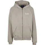 pequs Sweatjacke grau/schwarz M