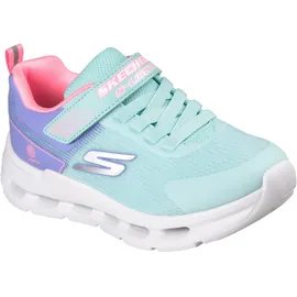 SKECHERS Glide-Step Lights Kinder Aqua/Mehrfarbig 32