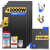 onPower: 2000 Watt Balkonkraftwerk - ohne Halterung / 12.66 kWh / 3m