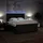vidaXL Boxspringbett 180 x 200 cm Schwarz