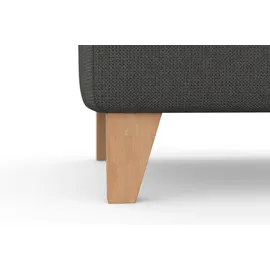 sit&more Visby Microfaser Paris grau/buche natur