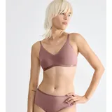 SLOGGI Go Daily Cotton Soft bra«, glanzeffekt Details, braun