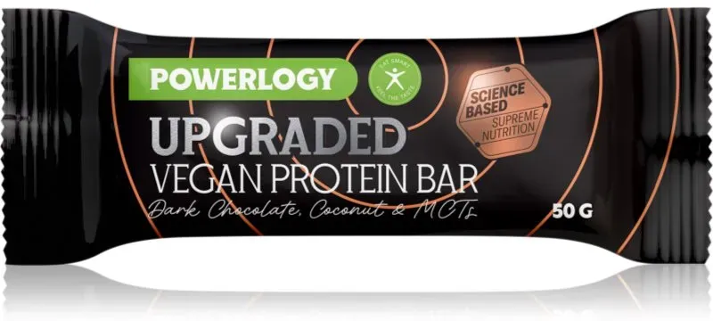 Powerlogy Upgraded Vegan Protein Bar Proteinriegel vegan 50 g
