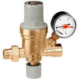 CALEFFI 553640 1/2' Gruppe von einfüllen mit Manometer Caleffi