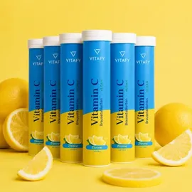 Vitafy Vitamin C Zitrone Brausetabletten 120 St.