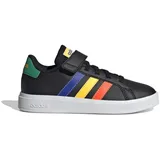 adidas Grand Court 2.0 Kids Core Black / Lucid Blue / Court Green 29