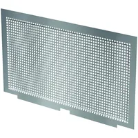 ACO Severin Ahlmann GmbH & Co. KG Kellerfenster Schutzgitter verzinkt für ACO Kippfenster 100x60cm, 10x10mm Quadratlochung, einfache Montage, Laub- und Mäuseschutz silberfarben