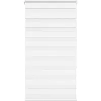 VidaXL Zebrarollo Weiß 75x150 cm Stoffbreite 70,9 cm Polyester