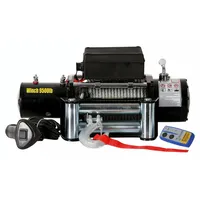 Berger & Schröter Seilwinde 31807 Zugkraft (rollend)=11800kg Funk-Fernbedienung, inkl. Rollenfenste