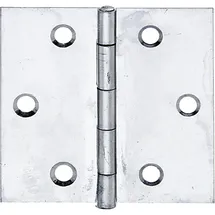 GAH Alberts Scharnier Quadratisch Edelstahl 51 x 51 x 0,75 mm